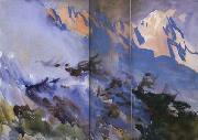 John Singer Sargent Mountain Fire (mk18) oil painting picture wholesale